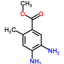 Methyl 4,5-diamino-2-methylbenzoate结构式