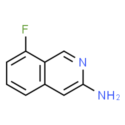 8-Fluoroisoquinolin-3-amine Structure