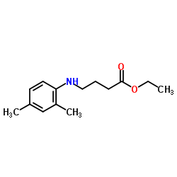 Ethyl 4-[(2,4-dimethylphenyl)amino]butanoate Structure