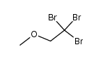 1,1,1-tribromo-2-methoxy-ethane Structure