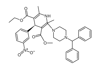 (S)-(+)-Manidipine结构式