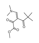 methyl 3-((dimethylamino)methylene)-5,5-dimethyl-2,4-dioxohexanoate Structure