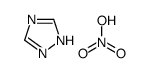 nitric acid,1H-1,2,4-triazole结构式