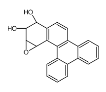 benzo(g)chrysene-11,12-dihydrodiol-13,14-epoxide结构式