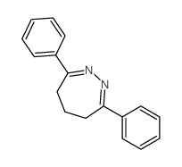 4H-1,2-Diazepine,5,6-dihydro-3,7-diphenyl- Structure