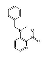 N-benzyl-N-methyl-2-nitropyridin-3-amine结构式