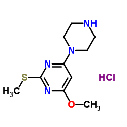 4-Methoxy-2-Methylsulfanyl-6-piperazin-1-yl-pyrimidine hydrochloride picture