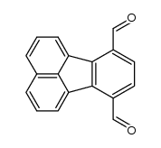 7,10-diformylfluoranthene Structure