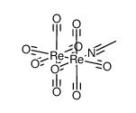 [Re2(CO)9(acetonitrile)]结构式