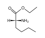 D-norleucine ethyl ester结构式