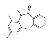 2,4,5-trimethylbenzo[b][1,4]benzoxazepin-6-one Structure