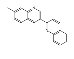 7-methyl-2-(7-methylquinolin-3-yl)quinoline Structure