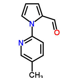 1-(5-Methyl-2-pyridinyl)-1H-pyrrole-2-carbaldehyde structure