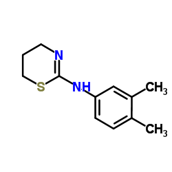 N-(3,4-Dimethylphenyl)-5,6-dihydro-4H-1,3-thiazin-2-amine Structure