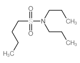 1-Butanesulfonamide,N,N-dipropyl- Structure