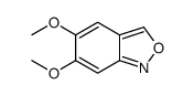 5,6-二甲氧基苯并[c]异噁唑结构式