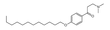 3-(dimethylamino)-1-(4-dodecoxyphenyl)propan-1-one Structure