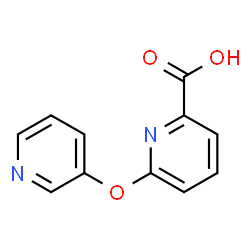 6-(Pyridin-3-yloxy)pyridine-2-carboxylicacid structure