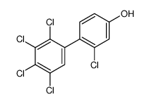 3-chloro-4-(2,3,4,5-tetrachlorophenyl)phenol Structure