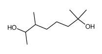 2,6-dimethyl-octane-2,7-diol Structure