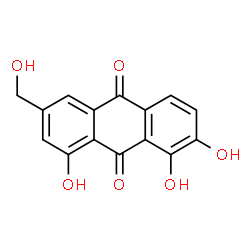 ALOEEMODIN,7-HYDROXY structure