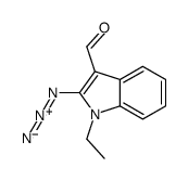 2-azido-1-ethylindole-3-carbaldehyde Structure