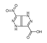 Pyrazolo[4,3-c]pyrazole-3-carboxylic acid, 1,4-dihydro-6-nitro- (9CI)结构式