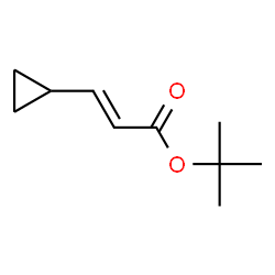 (E)-tert-Butyl3-cyclopropylacrylate structure