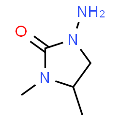 2-Imidazolidinone,1-amino-3,4-dimethyl-(9CI)结构式