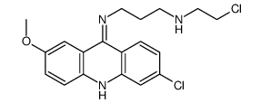 acridine half-mustard Structure