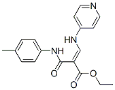 ethyl (E)-2-[(4-methylphenyl)carbamoyl]-3-(pyridin-4-ylamino)prop-2-en oate picture