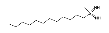 S-dodecyl-S-methyl-sulfodiimide Structure