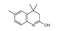4,4,6-Trimethyl-3,4-dihydro-1H-quinolin-2-one Structure