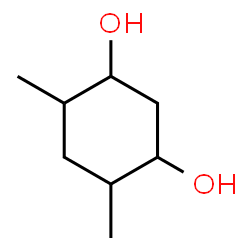 1,3-Cyclohexanediol, 4,6-dimethyl- (9CI) structure