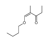 1-butoxy-2-methylpent-1-en-3-one结构式