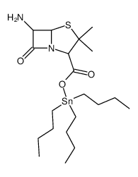 6-Amino-penicillansaeure-tributylzinnester结构式