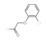 (2-Chlorophenoxy)acetyl chloride结构式