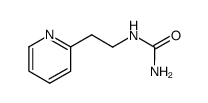 (2-[2]pyridyl-ethyl)-urea结构式