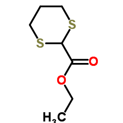 2-Carboethoxy-1,3-dithiane structure
