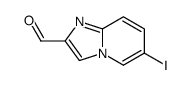 6-iodoimidazo[1,2-a]pyridine-2-carbaldehyde结构式