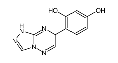 4-(1,7-dihydro-[1,2,4]triazolo[4,3-b][1,2,4]triazin-7-yl)benzene-1,3-diol Structure