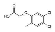 2-(4,5-dichloro-2-methylphenoxy)acetic acid结构式