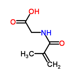 N-Methacryloylglycine structure