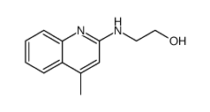 2-(4-methyl-quinolin-2-ylamino)-ethanol Structure