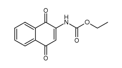 2-Ethoxy-carbonylamino-1,4-naphthochinon Structure