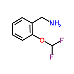 2-(Difluoromethoxy)benzylamine structure