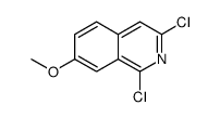 1,3-Dichloro-7-methoxyisoquinoline structure