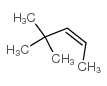 cis-4,4-dimethyl-2-pentene Structure