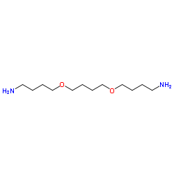 4,4'-[1,4-Butanediylbis(oxy)]di(1-butanamine)结构式