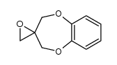 3,4-dihydro-2H-1,5-benzodioxepin-3-spirooxirane结构式